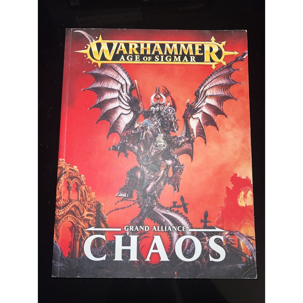 Warhammer AGE OF SIGMAR GRAND ALLIANCE CHAOS PAPERBACK